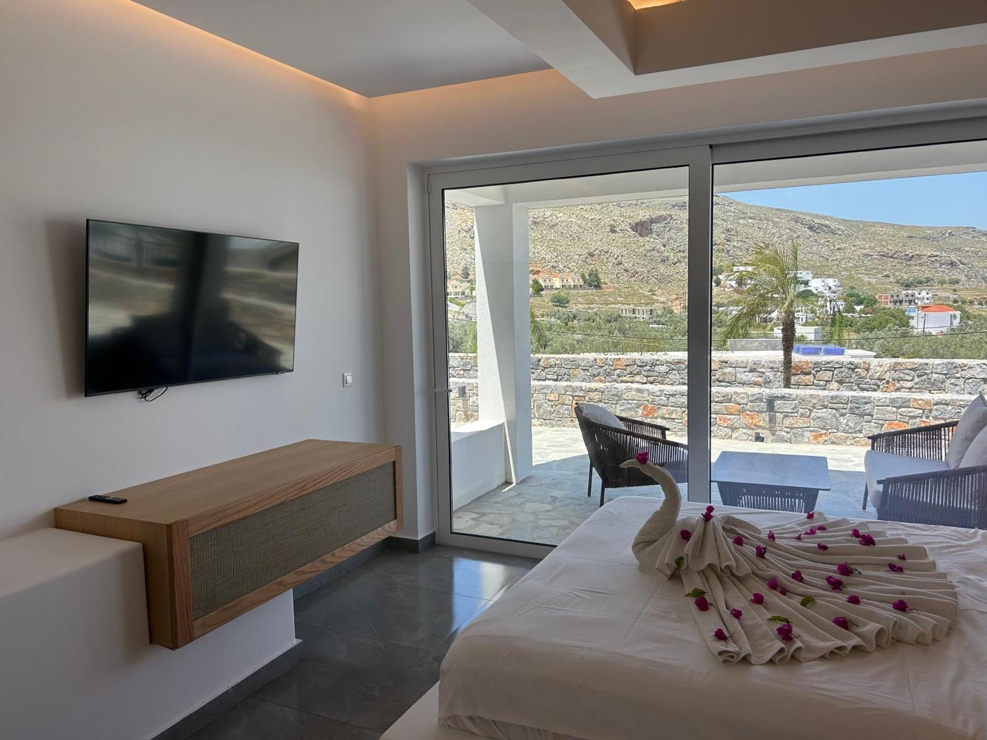 לינדוס Lambis Studios & Apartments חדר תמונה