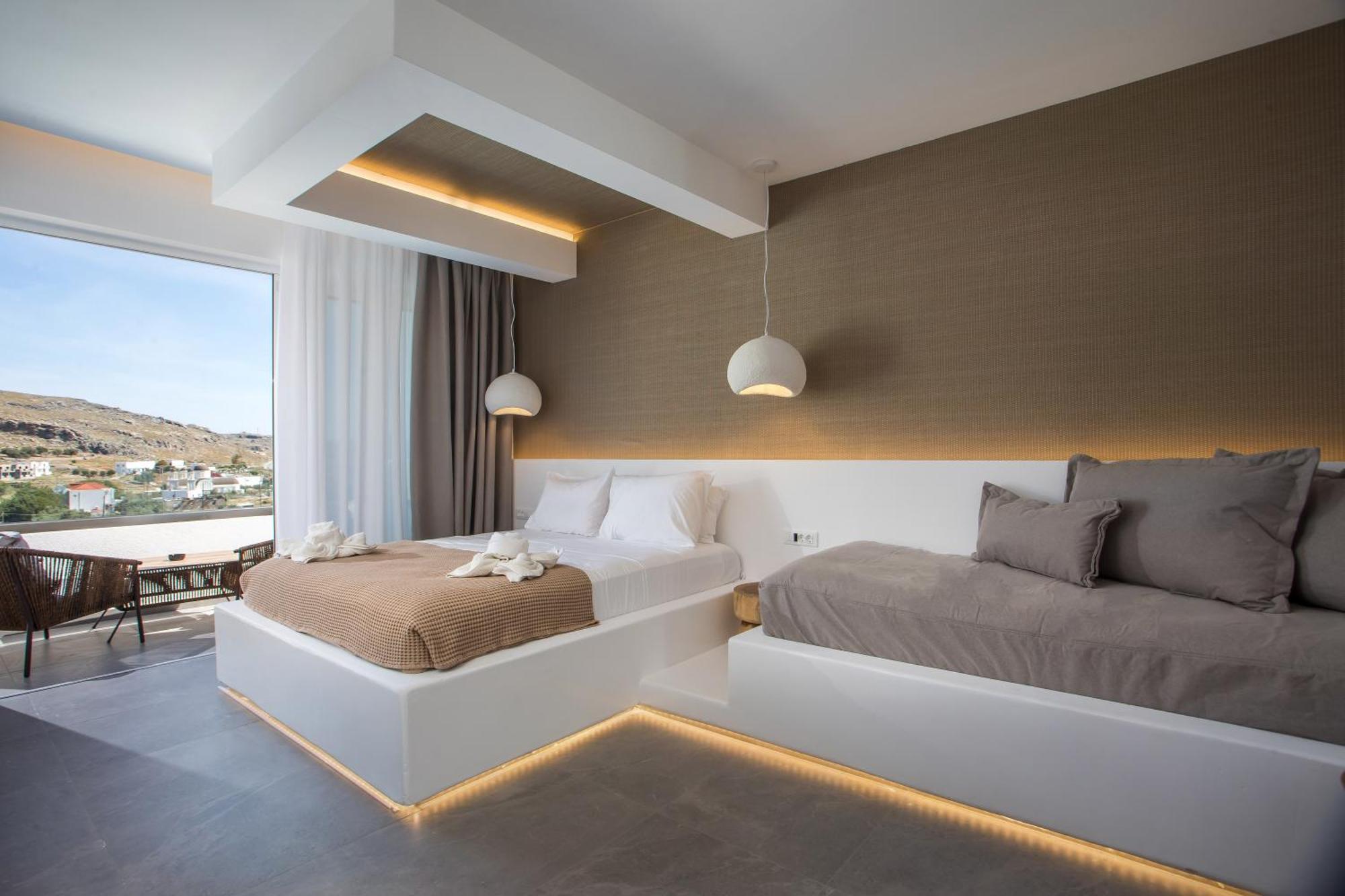 לינדוס Lambis Studios & Apartments מראה חיצוני תמונה